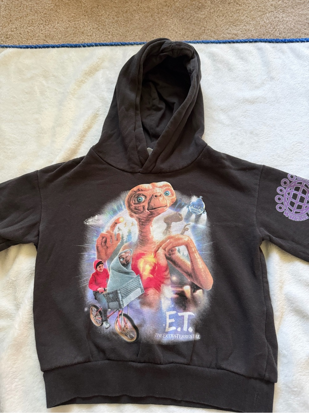 H&M Black E.T. Graphic Hoodie for Kids